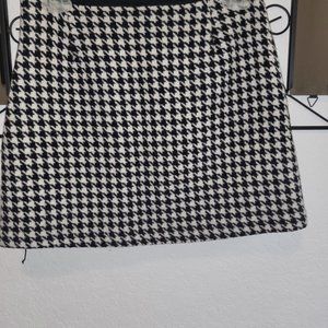 Checkered Mini Skirt